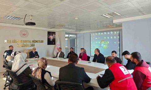 Muş'ta Psikososyal Destek Hizmetleri Yılsonu Değerlendirme Toplantısı