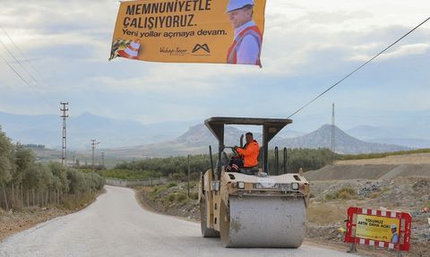 Mut’te yol yenileme çalışmaları tamamlandı