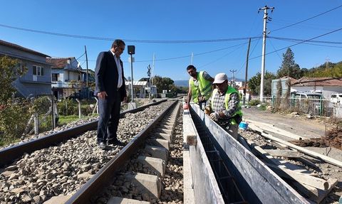 Neşetiye Mahallesi'ne yeni tren garı yapımı başladı