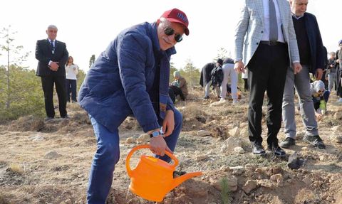NEÜ Köyceğiz Yerleşkesi'nde Milli Ağaçlandırma Günü'nde Yüzlerce Fidan Toprakla Buluştu