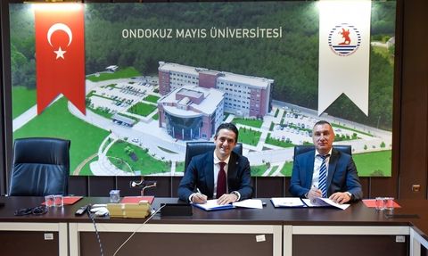 OMÜ ve Aziz Atik Fen Lisesi arasında bir yıllık eğitim iş birliği protokolü