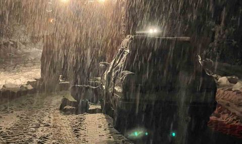 Ordu-Sivas kara yolu yoğun kar ve tipi nedeniyle ulaşıma kapandı
