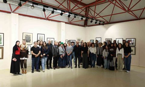 Özgün Baskıresim Koleksiyonu Sergisi Düzce Üniversitesi'nde Açıldı
