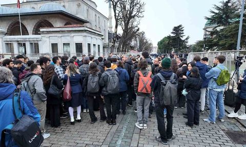 Papa 14. Leo'nun Sultanahmet Camii Ziyareti Öncesi Güvenlik Önlemleri