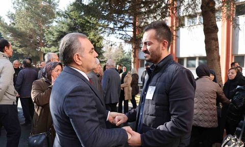 Prof. Dr. İbrahim Uzmay için Erciyes Üniversitesi'nde veda töreni
