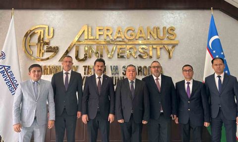 Rektör Yılmaz: Özbek üniversiteleriyle yeni iş birlikleri