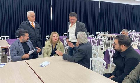 Rota Limanı bilgilendirme toplantısı protestolar nedeniyle yapılamadı