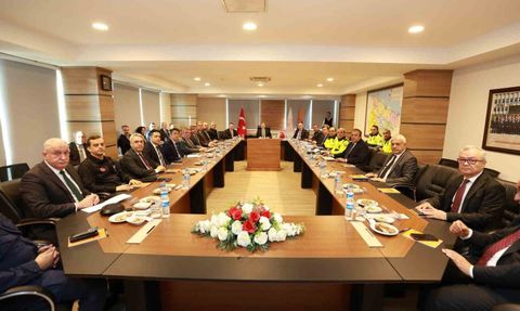 Samsun'da kış hazırlıkları için koordinasyon toplantısı