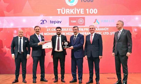 Samsun TSO, CRK Enerji'yi Türkiye 27'nciliğiyle kutladı