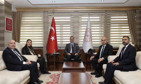 Sanayi ve Teknoloji Bakanı Mehmet Fatih Kacır Ağrı Valiliğini Ziyaret Etti