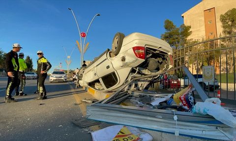 Şanlıurfa'da Otomobil Devrildi: 5 Yaralı