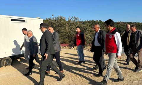 Sarıgöl Kaymakamı Dalak, Hayvan Bakım Evi ve Doğal Yaşam Alanı'nı İnceledi