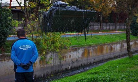 SASKİ, Çark Deresi'nde Islah ve Dip Çamuru Temizliği Yaptı