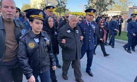 Şehit Pilot Yarbay Gökhan Korkmaz, Büyükçekmece'de Uğurlandı