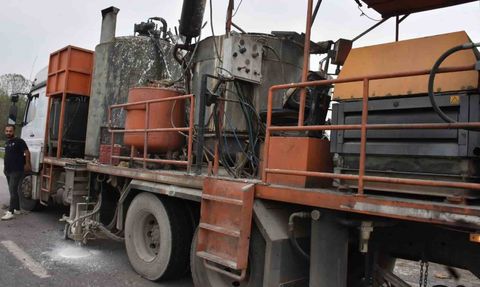 Şerit Çizme Makinesinin Kazanı Patladı: 2 Yaralı