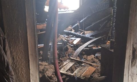 Seydişehir'de Müstakil Evde Yangın