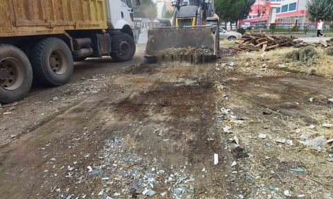 Siirt'te temizlik çalışmaları aralıksız sürüyor