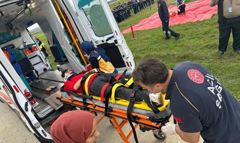 Sinop'taki Uçak Kazası Tatbikatı İhbarları Beraberinde Getirdi