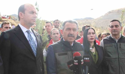 Şırnak’ta 'Adliye Hatıra Ormanı' fidanlarla oluşturuldu