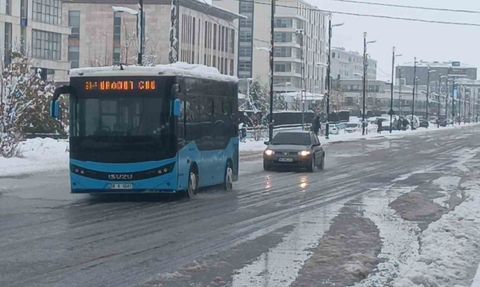 Sivas’ta Kartpostallık Kar Manzaraları