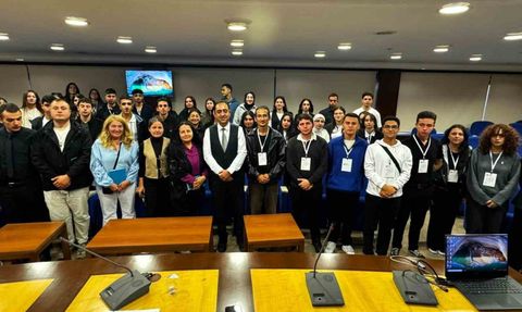 SUBÜ Mavi Rota öğrencileri Ankara’da denizcilik uygulamalarını yerinde inceledi