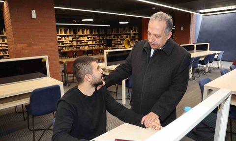 Talas 7/24 Kütüphane 5 yılda 1 milyonu aştı