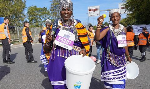 Tanzanyalı Masailer 47. Avrasya Maratonu'nda Su Farkındalığı İçin Koştu