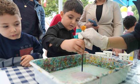 Tarsus'ta yarıyıl etkinlikleriyle çocuklar eğlendi, yeni beceriler edindi