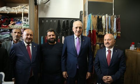 TBMM Başkanı Numan Kurtulmuş Adıyaman'da Temaslarda Bulundu