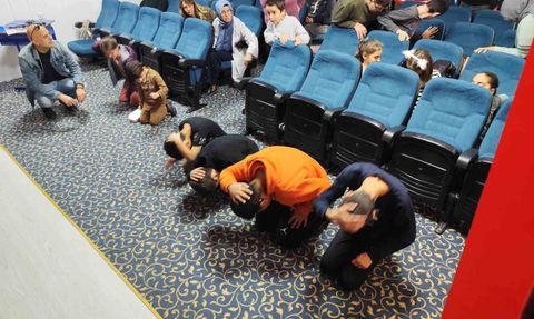 Tepebaşı Kızılay’dan engelli öğrencilere afet farkındalık seminerleri