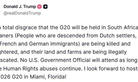 Trump'tan G20 Zirvesi tepkisi: 'Tam bir rezalet'