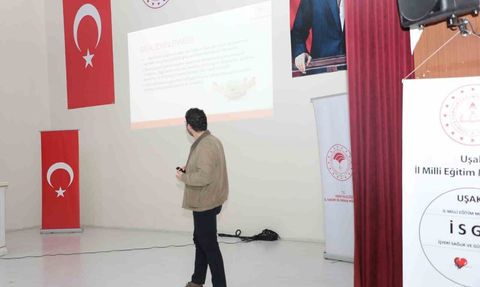 Uşak’ta okul kantinlerine hijyen eğitimi verildi