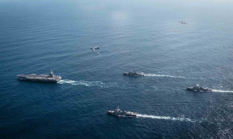 USS Gerald R. Ford Karayip Denizi'ne ulaştı: Güney Mızrağı Operasyonu'na katılacak