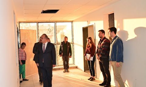 Vali Canbolat, Aydın Huzurevi ve Rehabilitasyon Merkezi İnşaatını İnceledi
