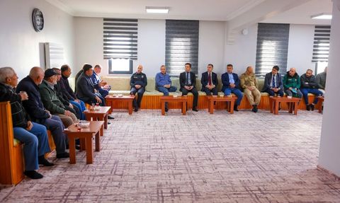 Vali Mustafa Eldivan Sancaktepe Köyünde Vatandaşlarla Buluştu