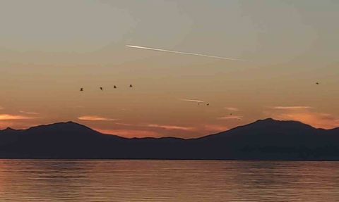 Van Semalarında Kartpostallık Akşam Manzarası