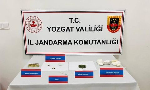 Yerköy'de iş yerinde uyuşturucu kullanan iki şahıs suçüstü yakalandı