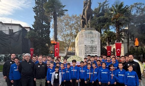 Yeşim Spor Kulübü'nden 10 Kasım'da Ata'ya saygı