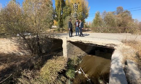 Yüksekova'da taşkın riskine karşı DSİ incelemeleri ve çalışmalar