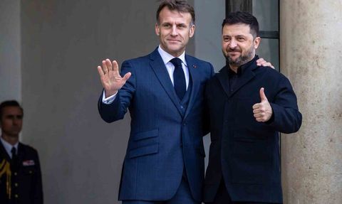 Zelenskiy ve Macron 1 Aralık'ta Paris'te barış planını görüşecek