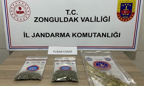 Zonguldak'ta 3 ayrı narkotik operasyon: 3 şüpheli gözaltında