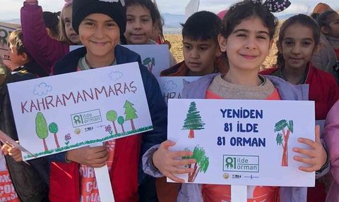 ‘81 İlde 81 Orman’ Projesi Kahramanmaraş’ta 30 Bin Fidanla Sürüyor