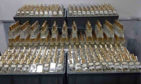 Afyonkarahisar'da 1 milyon 200 bin TL değerinde kaçak parfüm ele geçirildi
