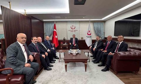 AK Parti Eskişehir Heyeti BBP Genel Başkanı Mustafa Destici’yi Ziyaret Etti