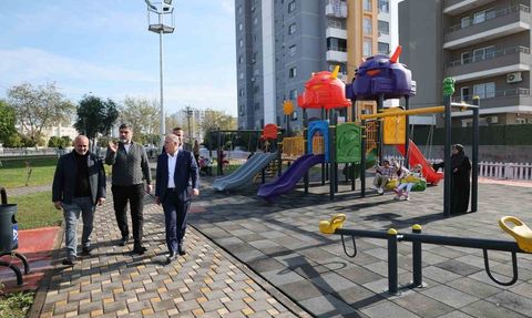 Ali Demirçalı: 2 bin 500 metrekarelik Özgür Mahalle Parkı hizmette