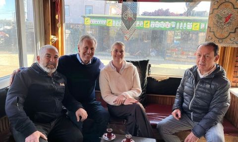 Almanya’nın 10. Cumhurbaşkanı Cristian Wolf İznik Boyalıca’da