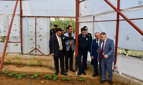 Anamur ceza infaz kurumlarında üretim, rehabilitasyon ve sosyal yaşam yerinde incelendi