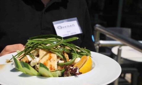 Antalya EKDAĞ tesislerinde sebze ve meyveler ozonla dezenfekte ediliyor