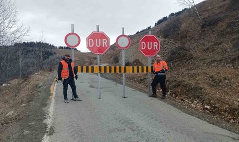 Ardanuç-Ardahan kara yolu kış boyunca ulaşıma kapatıldı