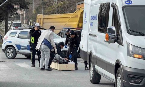 Arnavutköy'de hafriyat kamyonunun çarptığı 72 yaşındaki adam hayatını kaybetti